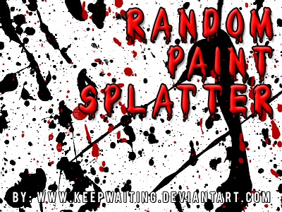 Paint Splat Brushes Photoshop brush