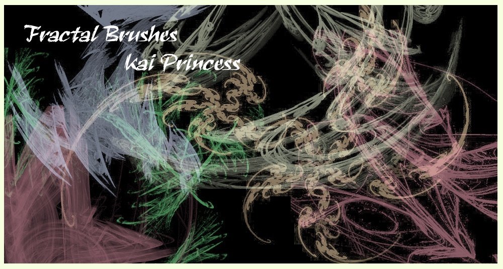 Fractal Brushes Photoshop brush