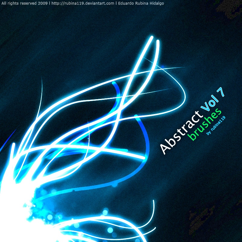 Abstract Brushes VOL 7 Photoshop brush