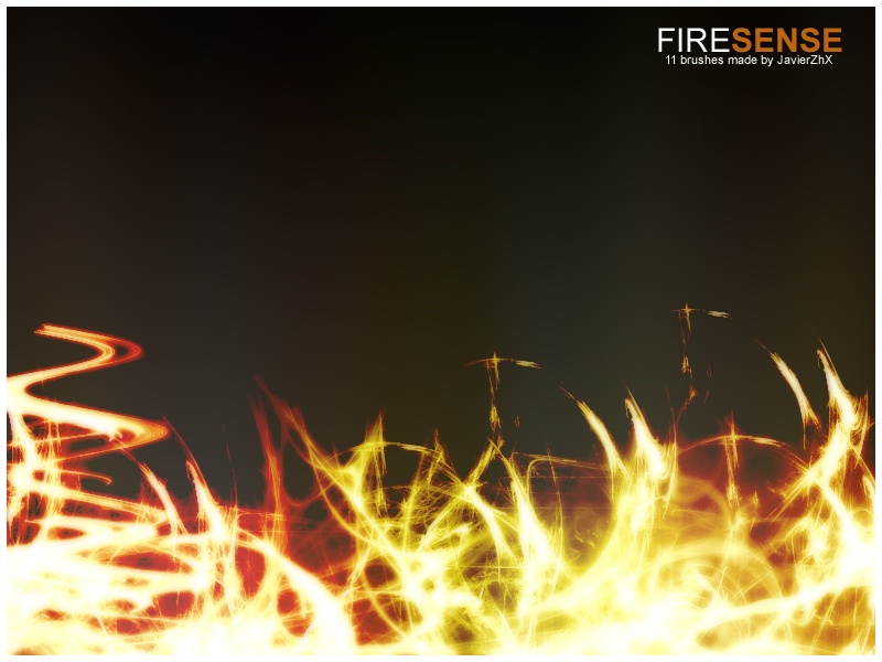 Fire Sense Photoshop brush