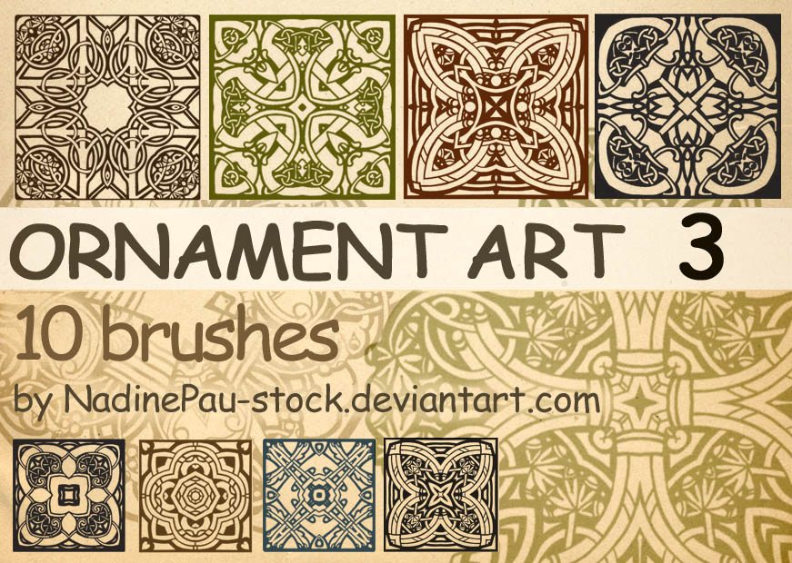Ornament Art Part 3 Photoshop brush