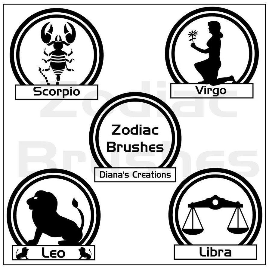 Zodiac Brushes Photoshop brush