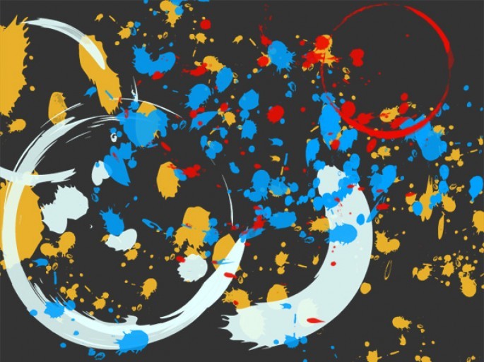 Splatters and Stains Photoshop brush
