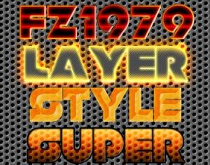 Super pack layer style 8 Photoshop brush