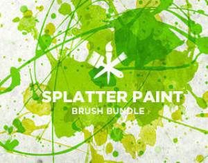 Paint Splatter Photoshop brush