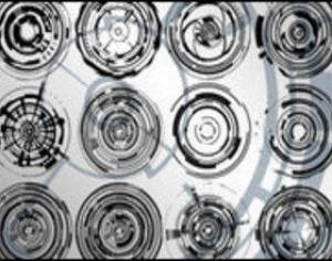 Vector Tech Rings Photoshop brush