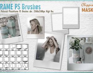 Polaroid Photoframe PS Brushes Photoshop brush