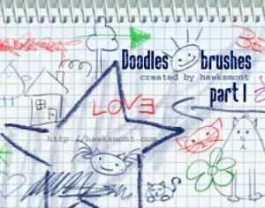 Doodles I Photoshop brush