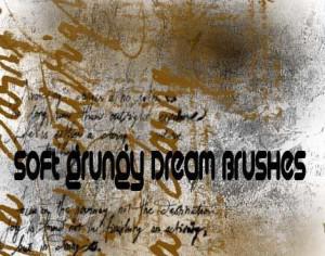 Soft Grungy Dream Brushes Photoshop brush