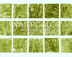 Free Watercolor Photoshop Brushes 3 Photoshop brush