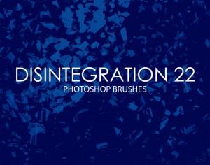 Free Disintegration Photoshop Brushes 22 Photoshop brush