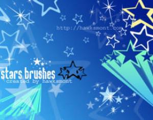 Stars by hawksmont Photoshop brush