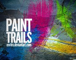 Paint Trails Photoshop brush