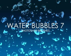 Free Water Bubbles Photoshop Brushes 7 Photoshop brush