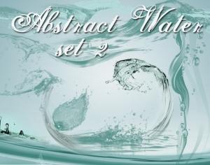 Abstract Water 2 Photoshop brush
