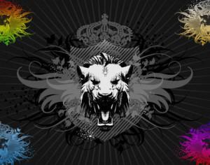 Lion Photoshop brush