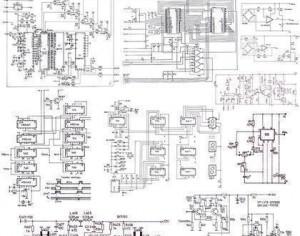 A Wiring Diagrams brushes Photoshop brush