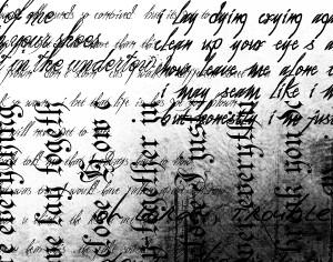 Handwriting Photoshop brush