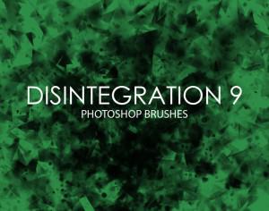 Free Disintegration Photoshop Brushes 9 Photoshop brush