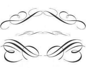 Free Calligraphic Ornament Brushes Photoshop brush
