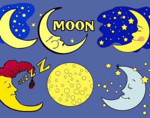20 Happy Moon Ps Brushes abr vol.4 Photoshop brush