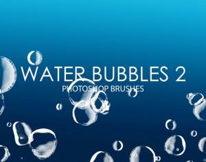 Free Water Bubbles Photoshop Brushes 2 Photoshop brush