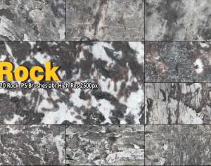Rock Texture PS Brushes abr vol.2 Photoshop brush