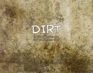 20 Dirt PS Brushes abr vol.5 Photoshop brush