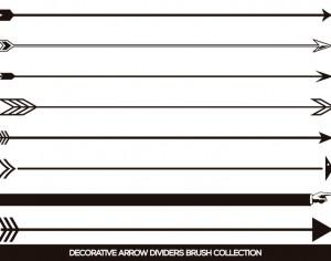 Arrow Divider Brushes Photoshop brush