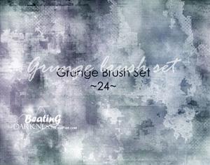 25 Grunge Brushes Photoshop brush