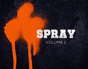 4 Spray Paint Brushes Photoshop brush