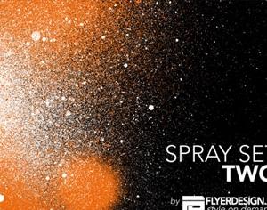 Spray Brushes Set 2 Photoshop brush