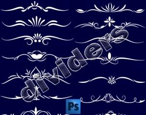 Dividers Photoshop brush