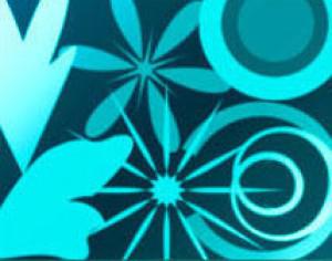 Floral Brush Set Vector No. 01 Photoshop brush