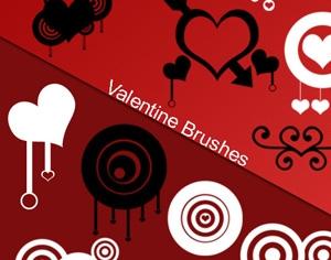 Valentine Brushes Photoshop brush