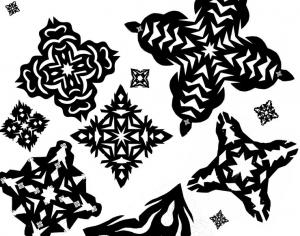 Snowflake Photoshop brush