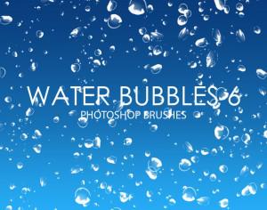 Free Water Bubbles Photoshop Brushes 6 Photoshop brush