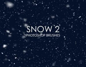 Free Snow Photoshop Brushes 2 Photoshop brush