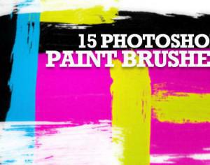 Free Hi-Resolution Paint Stroke Photoshop Brushes Photoshop brush