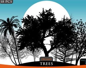 Trees Photoshop brush