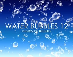 Free Water Bubbles Photoshop Brushes 12 Photoshop brush