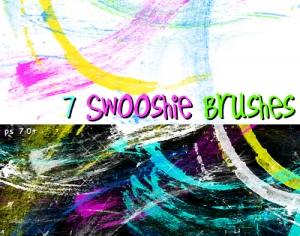 Swooshie Brushes Photoshop brush