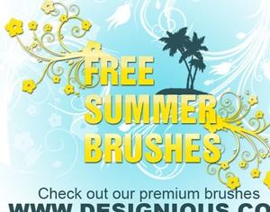 Summer Brushes Photoshop brush