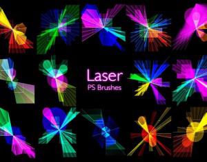 20 Laser PS Brushes abr. vol.11 Photoshop brush