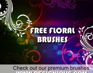 Free Floral Brushes Photoshop brush
