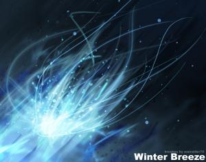 Winter Breeze Brushes Photoshop brush