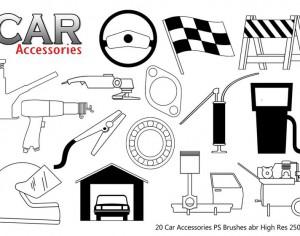 Car Accessories PS Brushes abr Photoshop brush