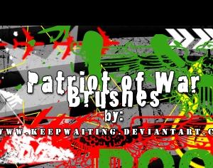 Patriot of War Brushes Photoshop brush