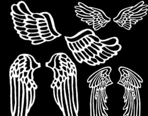 Angel Wings 3 Photoshop brush