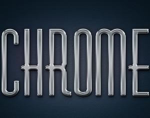 Chrome Layer Style  Photoshop brush